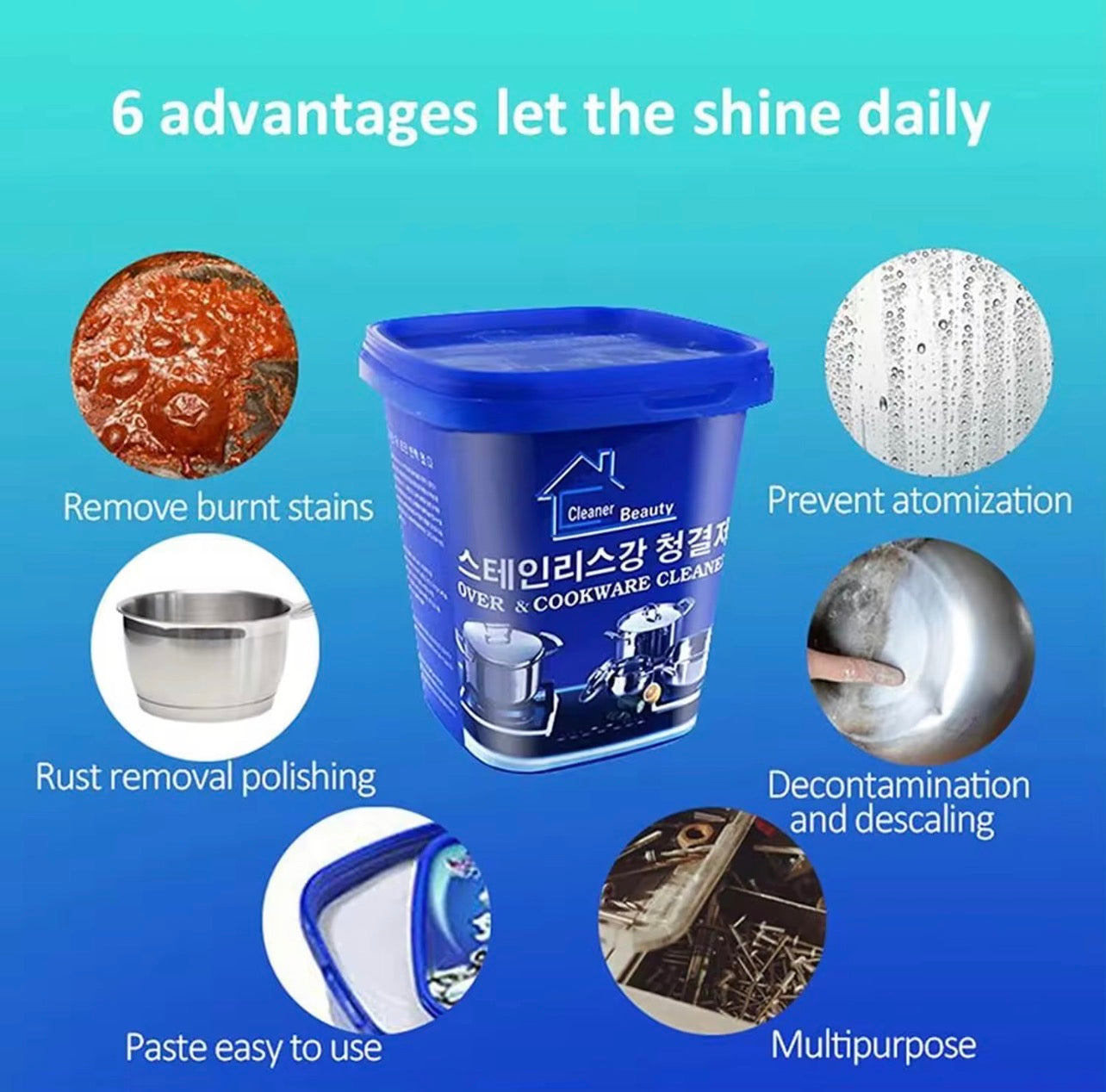 Multipurpose cleaning Paste