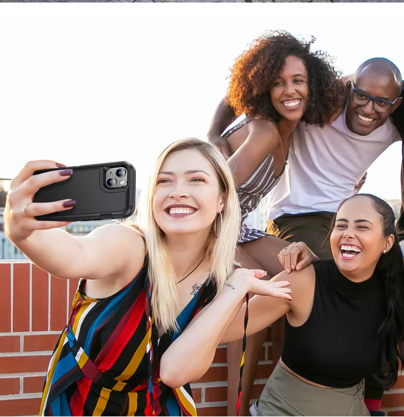 3 in 1 shock proof iPhone Case