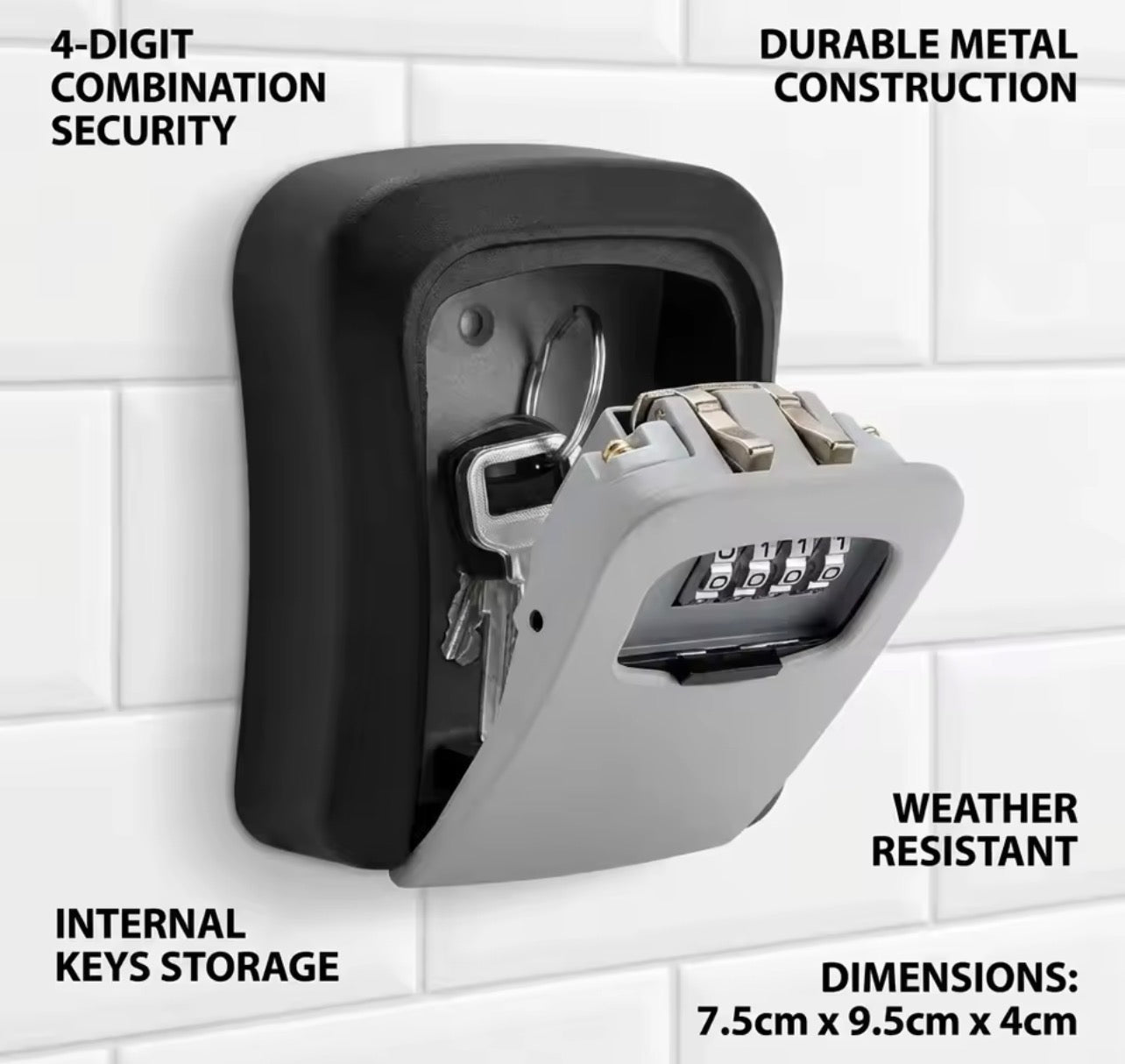 Outdoor Mighty Key Safe. First 50 buyers get free casual leather Bag. Delivered before payment within Accra only.