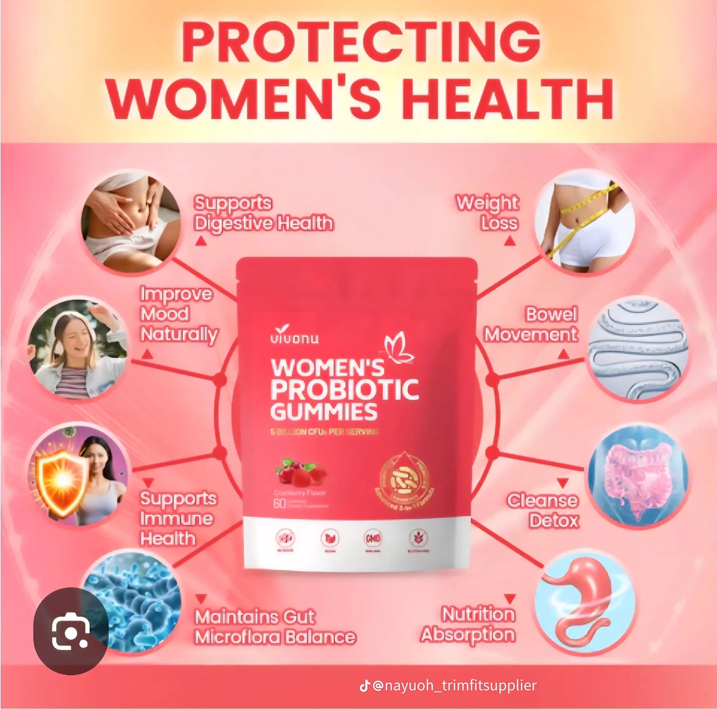 Women Probiotic Gummies